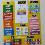 İnteraktif Takvi̇m Sarı
