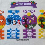 MEVSİM KÖŞESİ PANOSU MOR