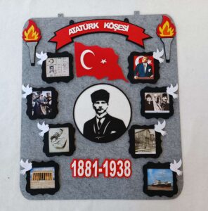 ZEMİNLİ ATATÜRK KÖŞESİ GRİ