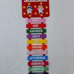 DEGERLERİMİZ PANOSU ASTRONOTLU